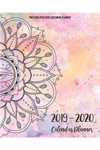 Two Year 2019-2020 Calendar Planner