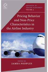 Pricing Behavior and Non-Price Characteristics in the Airline Industry