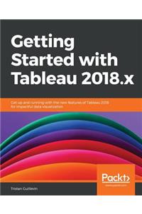Getting Started with Tableau 2018.x