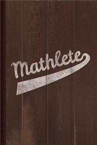 Mathlete Vintage Journal Notebook