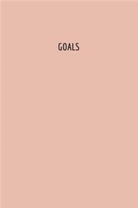Goals Journal