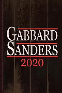 Tulsi Gabbard Bernie Sanders 2020 Journal Notebook