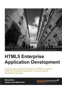 Html5 Enterprise Application Development