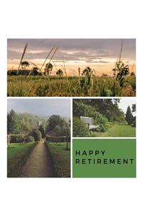 Happy Retirement Guest Book (Hardcover)