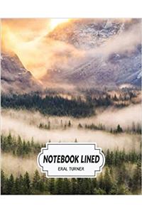 Notebook Lined Mist: Notebook Journal Diary