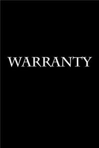 Warranty