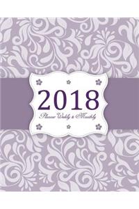 2018 Planner Weekly And Monthly