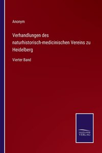 Verhandlungen des naturhistorisch-medicinischen Vereins zu Heidelberg