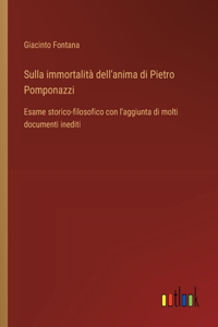 Sulla immortalità dell'anima di Pietro Pomponazzi