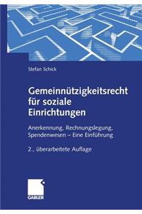 Gemeinnützigkeitsrecht Für Soziale Einrichtungen