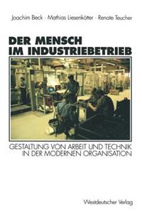 Mensch Im Industriebetrieb