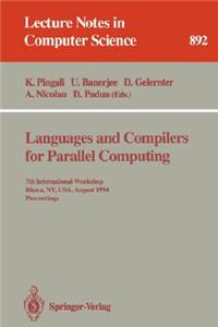 Languages and Compilers for Parallel Computing