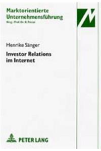 Investor Relations Im Internet