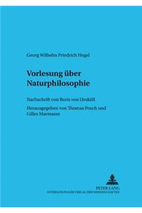 Vorlesung Ueber Naturphilosophie- Berlin 1821/22