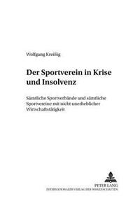 Sportverein in Krise und Insolvenz