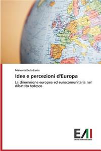 Idee e percezioni d'Europa