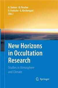 New Horizons in Occultation Research