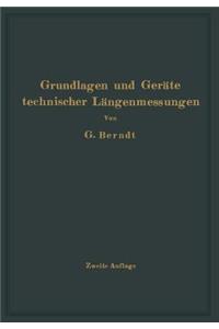 Grundlagen Und Geräte Technischer Längenmessungen