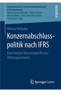 Konzernabschlusspolitik nach IFRS