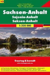 Saxony-Anhalt Sheet 10 Road Map 1:200 000