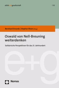 Oswald Von Nell-Breuning Weiterdenken