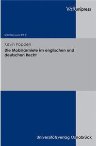 Die Mobiliarmiete Im Englischen Und Deutschen Recht