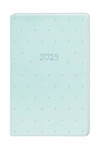 Terminplaner Lederlook 2025 Mint: Terminplaner Lederlook A6