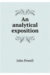 An analytical exposition