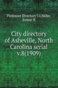 City directory of Asheville, North Carolina serial