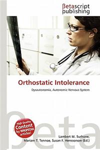 Orthostatic Intolerance