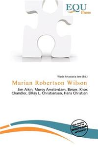 Marian Robertson Wilson