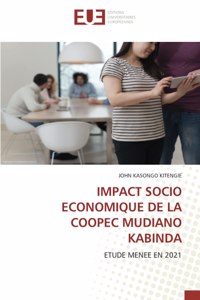 Impact Socio Economique de la Coopec Mudiano Kabinda