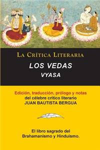 Vedas, Vyasa, Colección La Crítica Literaria por el célebre crítico literario Juan Bautista Bergua, Ediciones Ibéricas