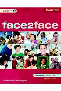 Face2face Elementary Student's Book with CD ROM Spanish Edition