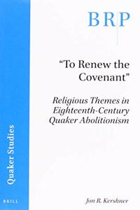 To Renew the Covenant