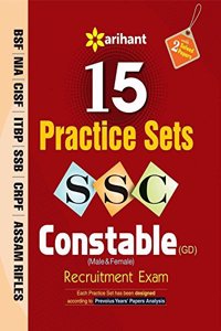 15 Practice Sets SSC Constable (GD) Entrance Exam