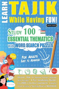 Learn Tajik While Having Fun! - For Adults