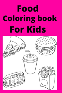 Food coloring book For Kids