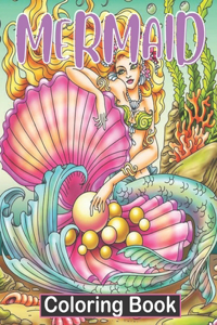 Mermaids Calm Ocean Coloring Collection