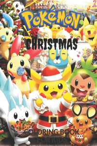 Pokemon Christmas Coloring Book For Kids