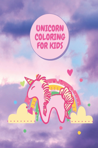 Unicorn Coloring for Kids