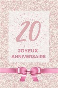 20 ans joyeux anniversaire