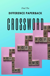 Find The Difference Paperback Crossword