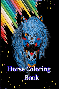 Horse Coloring Book