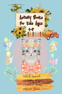 Activity Books for Kids Ages 4-8