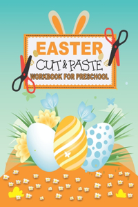 Easter Cut and Paste Workbook for Preschool