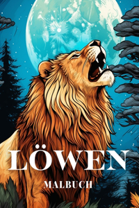 Löwen Malbuch für Katzenfamilien