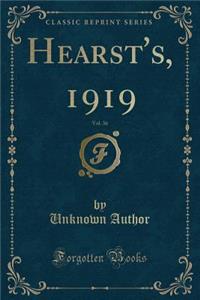 Hearst's, 1919, Vol. 36 (Classic Reprint)