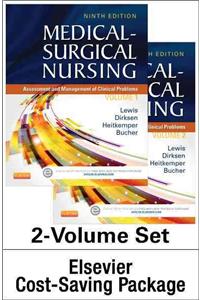 Medical-Surgical Nursing - Two-Volume Text and Elsevier Adaptive Quizzing Package