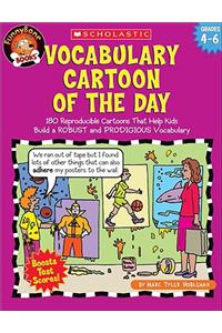 Vocabulary Cartoon of the Day: Grades 4-6